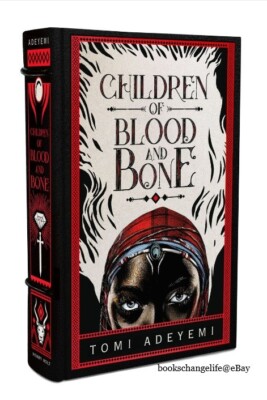 CHILDREN OF BLOOD AND BONE by Tomi Adeyemi Deluxe Leather Bound *New Sealed*-image