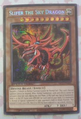 Slifer The Sky Dragon (Secret Rare) SBC2-ENA01 1st Edition Yugioh Speed Duel TCG-image