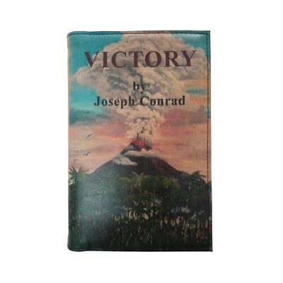 Victory by Joseph Conrad - Leather Covered, Wood Hardback Book, Personalized-image