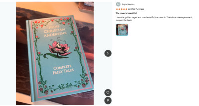 Hans Christian Andersen'S Complete Fairy Tales New Leather Bound-image