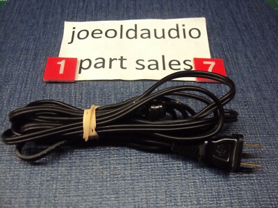 Fisher MT-100 Turntable Line Cord & Strain Relief. Tested. Parting Out  MT-100-image