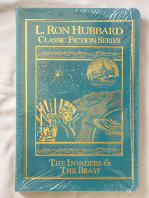 THE INVADERS & BEAST L Ron Hubbard LEATHERBOUND CLASSIC FICTION SERIES NEW-image