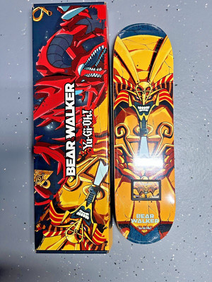 Bear walker x Yu-Gi-Oh Exodia The Forbidden One Head Skateboard Deck #434 / 500-image