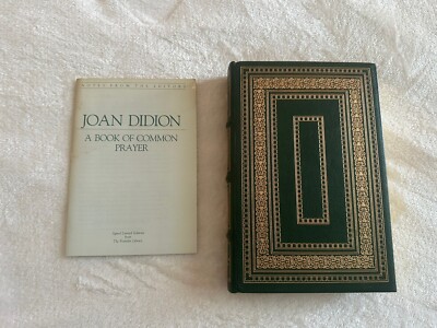 A Book of Common Prayer by Joan Didion Franklin Library Signed 60 Series-image