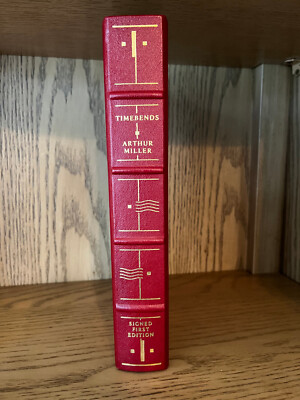 Timebends | Arthur Miller | Signed First Edition | The Franklin Library | 1987-image