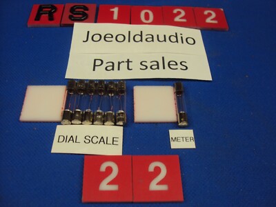 Fisher RS-1022 Receiver Dial Scale & Meter Lamps. 7 Lamp Kit Parting Out RS-1022-image