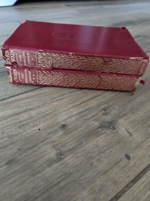Mark Twain Red Limp Leather 1911  The  Innocence Abroad Vol 1 & 2-image