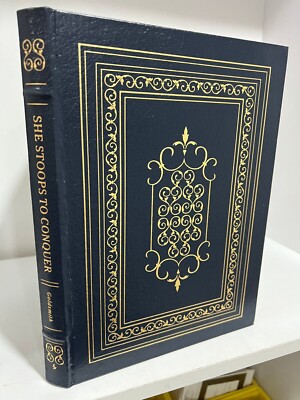 Easton Press She Stoops to Conquer, Easton, Leather NEW in wrap!!-image