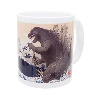 Godzilla Mug - Thirty-six Views of Mount Fuji - Giant Monsters-image