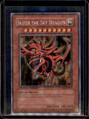 Yugioh-Slifer the Sky Dragon-Secret Rare-Limited Edition-YMA EN001- (HP) - #11-image
