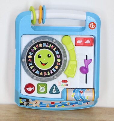 Fisher-Price Laugh & Learn Remix Record Player, Activity Toy w/ Lights & Sounds-image