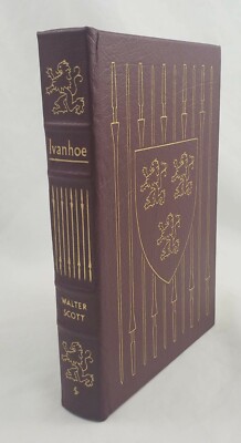 Easton Press Collectors Edition Ivanhoe Sir Walter Scott Leather Gilt Excellent-image
