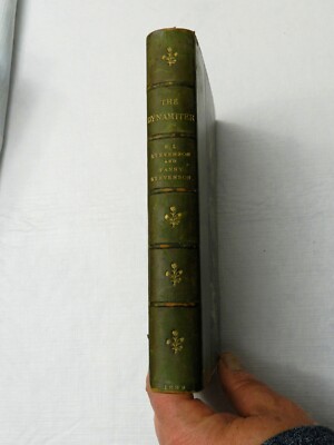 1902, The Dynamiter by R.L. Stevenson & F. Stevenson, Later Ed, 3/4 LEATHER, EX-image