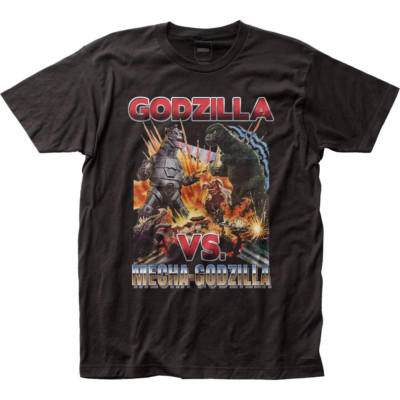 Godzilla Godzilla VS. Mecha-Godzilla Mens T Shirt Cult Classic Movie Tee-image