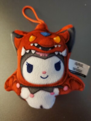 McDonalds Yu-Gi-Oh! x Hello Kitty Kuromi Slifer The Sky Dragon Plush Toy 2024-image