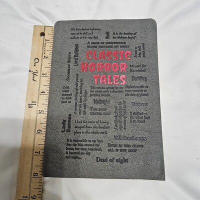 CLASSIC HORROR TALES Stoker Poe James Lovecraft ... Flexi Bound Faux Leather NEW-image