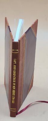Capt. John Kirkpatrick of New Jersey 1739-1822 And his sisters M [Leather Bound]-image