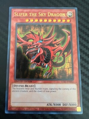 Yugioh Slifer the Sky Dragon LC01-EN002 Ultra Rare Limited Edition NM-image