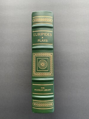 Franklin Library EURIPIDIES 9 PLAYS (1976) Limited Ed Genuine Leather HC Unread-image