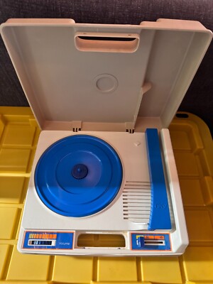 Vintage 1978 Fisher Price Record Player Turntable #825 33 45 RPM-image
