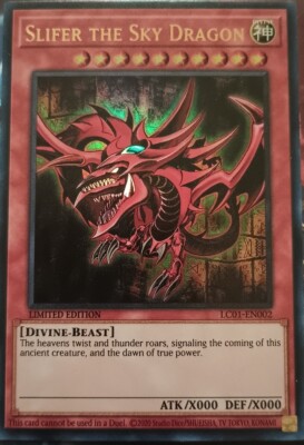 Yu-Gi-Oh - Slider The Sky Dragon (Ultra Rare) - LC01•EN002-image