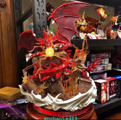 YY Studio Duel Yu-Gi-Oh​ Series Slifer the Sky Dragon Custom Statue In Stock-image