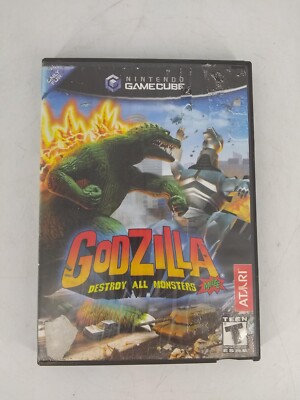 Godzilla: Destroy All Monsters Melee Gamecube REPLACEMENT CASE NO DISC-image