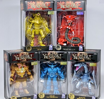 Yu-Gi-Oh! PhatMojo Series 1 Exodia Slifer Ra Obelisk Exclusive Cards Sealed Sets-image