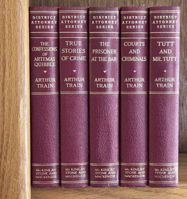 Arthur Train, District Attorney Series, 5 Volumes-image