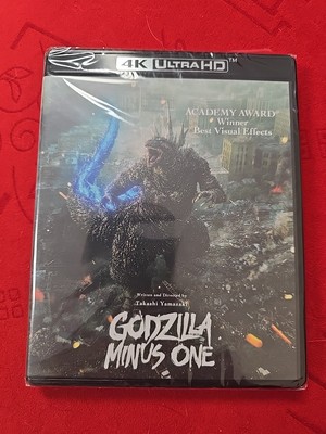 Godzilla Minus One [4K UHD Blu-Ray 2025] New Sealed Mint-image