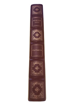Franklin Library Leather-Bound Hardcover: Selected Lives by Plutarch 1982-image