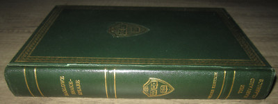 Vtg leather book, Elizabethan Drama, Marlowe, Shakespeare, 1969 Harvard Classics-image