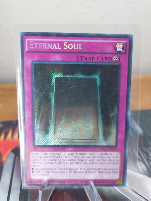 Yu-Gi-Oh! TCG 1x ETERNAL SOUL LDK2-ENS06 x1 YUGIOH! SECRET RARE MP-image
