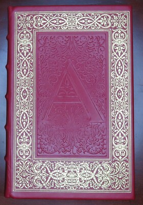 Franklin Library Oxford THE SCARLET LETTER by Nathaniel Hawthorne Near Fine-image