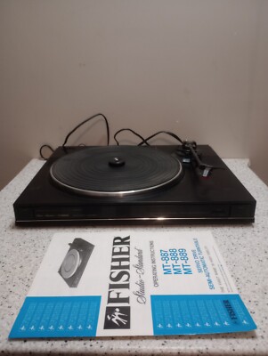 Fisher Studio Standard  MT-888 Turntable Record Player  Powers Up-image