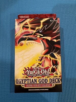 Sealed! Egyptian God Deck: Slifer the Sky Dragon - 1st Edition Yugioh Yu-Gi-Oh!-image