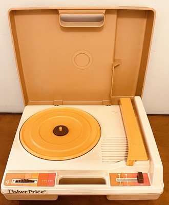 Vintage 1978 Fisher Price Phonograph Record Player Turntable #825 Tested Works-image