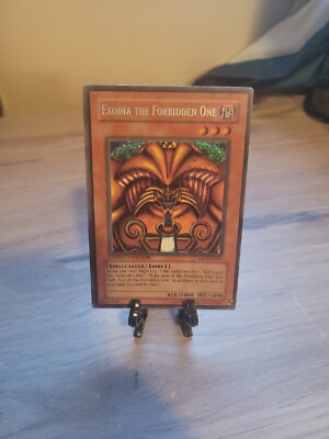 Yugioh TCG Exodia The Forbiden One MC1-EN001 Secret Rare Limited Edition LP-image