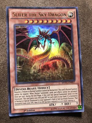 Yu-Gi-Oh! TCG Slifer the Sky Dragon - Ultra Rare - 1st Edition MVP1-EN057-image