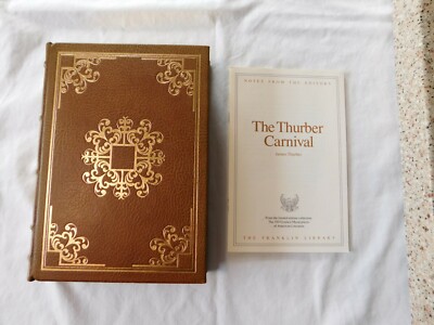 The Thurber Carnival by James Thurber- Franklin Library; Full Leather Bound 1978-image