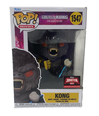 Funko POP! Movies: Godzilla vs Kong - Kong Vinyl Figure New with Damaged Box-image