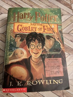 Scholastic ppbk printing Harry Potter And The Goblet Of Fire -J.K. Rowling-image