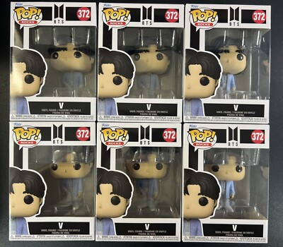 BTS V Funko Pop! Vinyl Figure #372 Full Case of 6-image