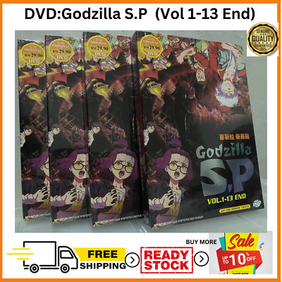 Godzilla S.P TV 1-13 End Season Anime DVD ENGLISH DUBBED All Reg FREE SHIPPING-image