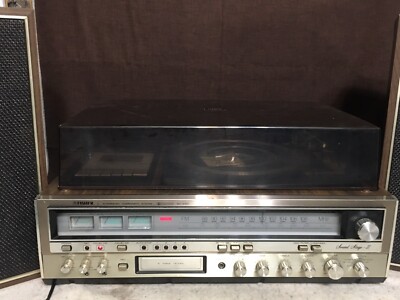 Vintage Fisher MC-3160 Audio Component System Phono Cassette AM/FM RARE-image
