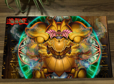 YGO Exodia the Forbidden One TCG CCG Playmat Card Game Mat Table Pad Free Bag-image