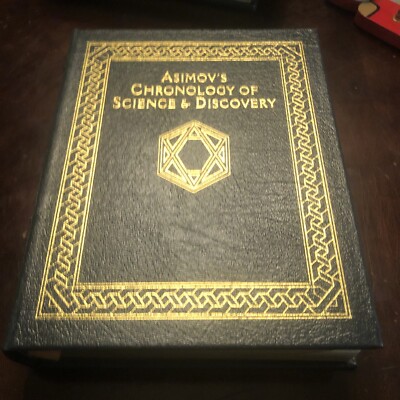 ASIMOV’S CHRONOLOGY of SCIENCE DISCOVERY Easton Press -VVG-image