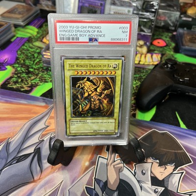 PSA 7 Winged Dragon Of Ra GBI-003 Ultra Rare Promo Game Boy Advanced Yugioh-image