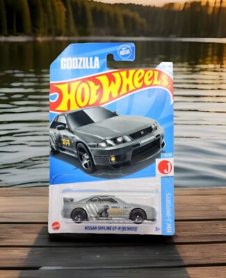 2024 Hot Wheels Nissan Skyline GT-R BCNR33 (Godzilla Gray) Case N - J Imports -image