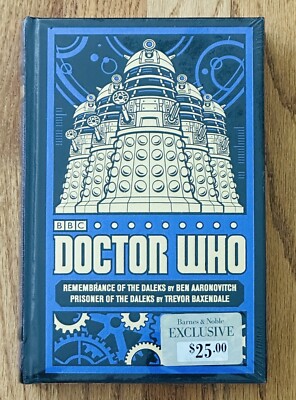 DOCTOR WHO SEALED REMEMBRANCE OF THE DALEKS PRISONER LEATHERBOUND BOOK B&N 2016-image